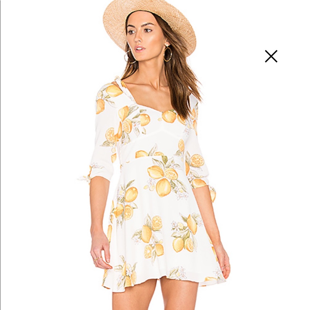 NWT For Love & Lemons Limonada Dress - Picture 3 of 6